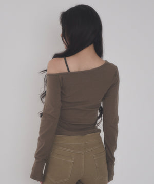 ブラウン モデル：163cm F着用
