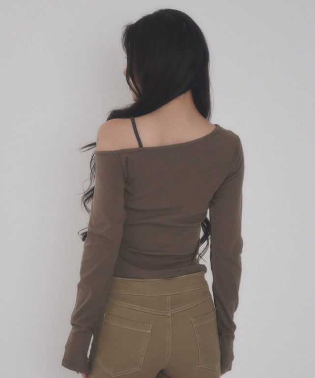 ブラウン モデル：163cm F着用