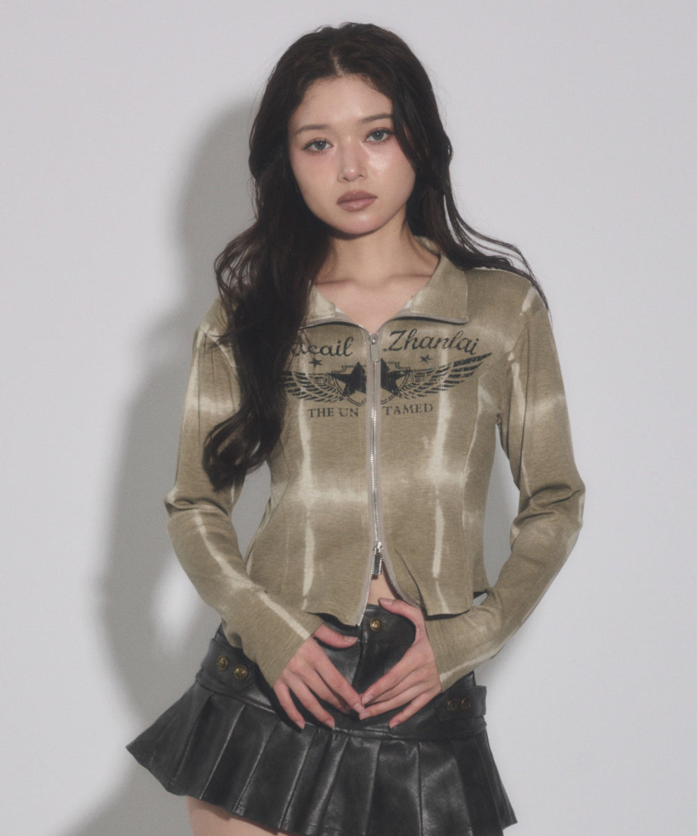 ベージュ モデル：163cm F着用