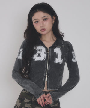 スミクロ モデル：163cm F着用