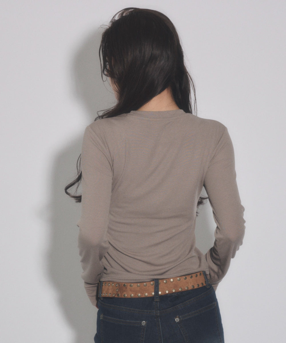 チャコール モデル：163cm F着用