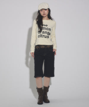 イエロー モデル：163cm F着用