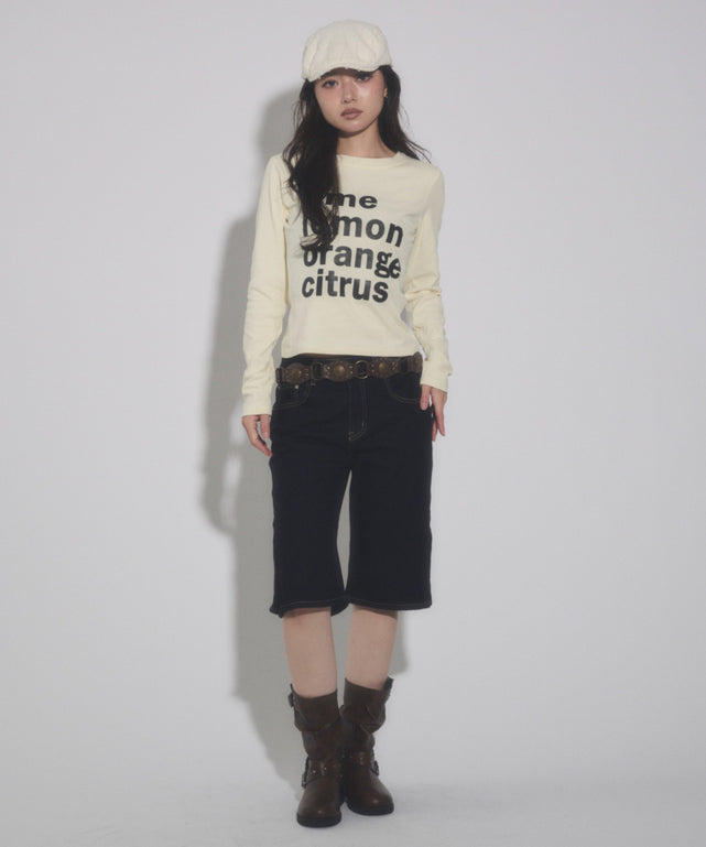 イエロー モデル：163cm F着用