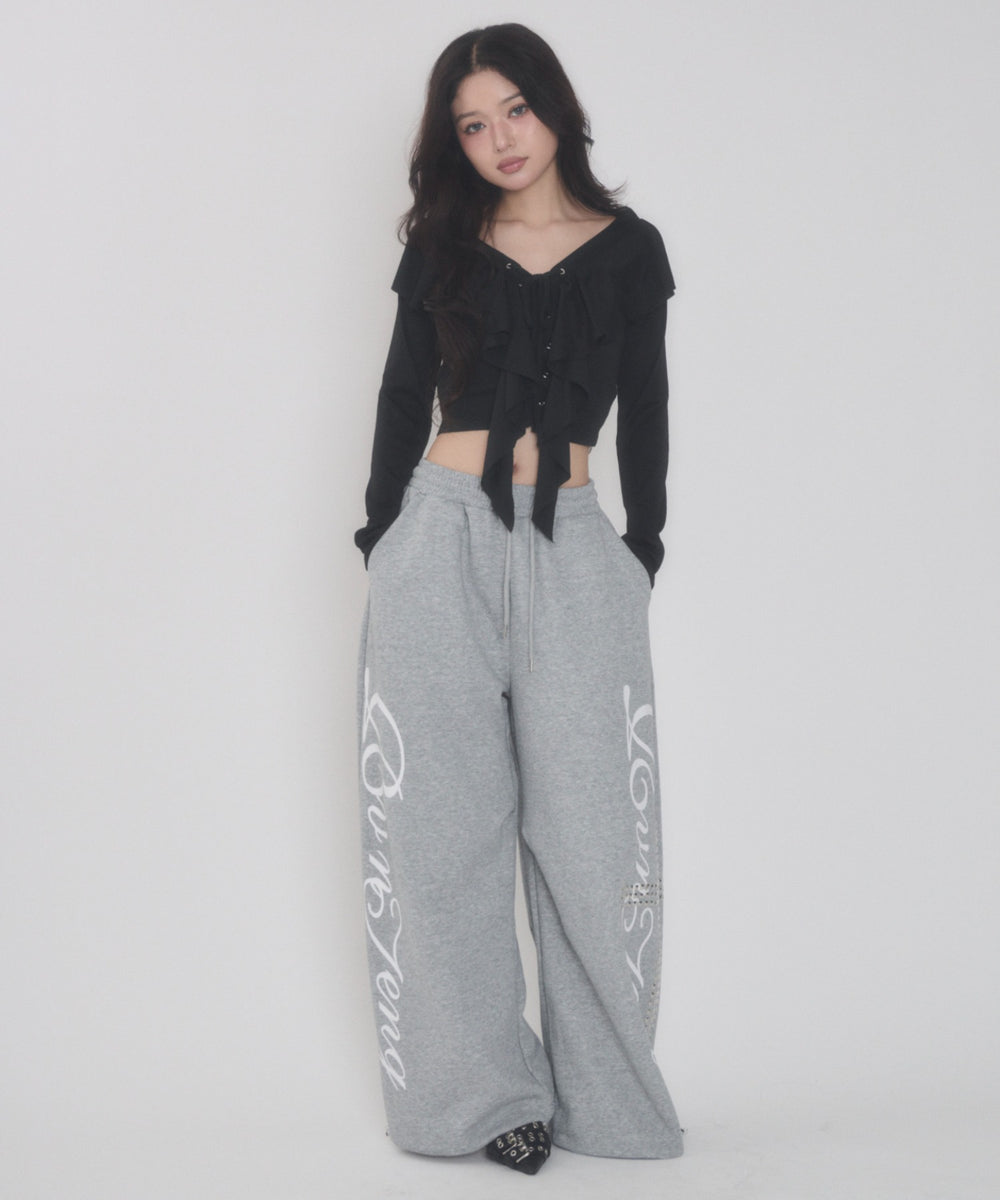 杢グレー モデル：163cm F着用