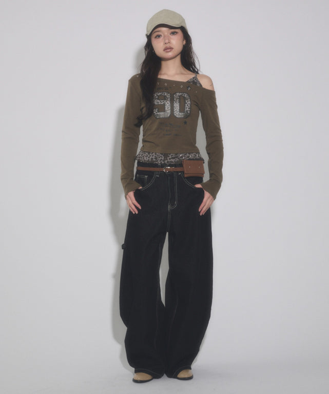 カーキ モデル：163cm F着用