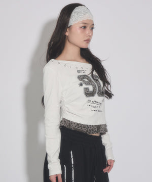 ホワイト モデル：163cm F着用