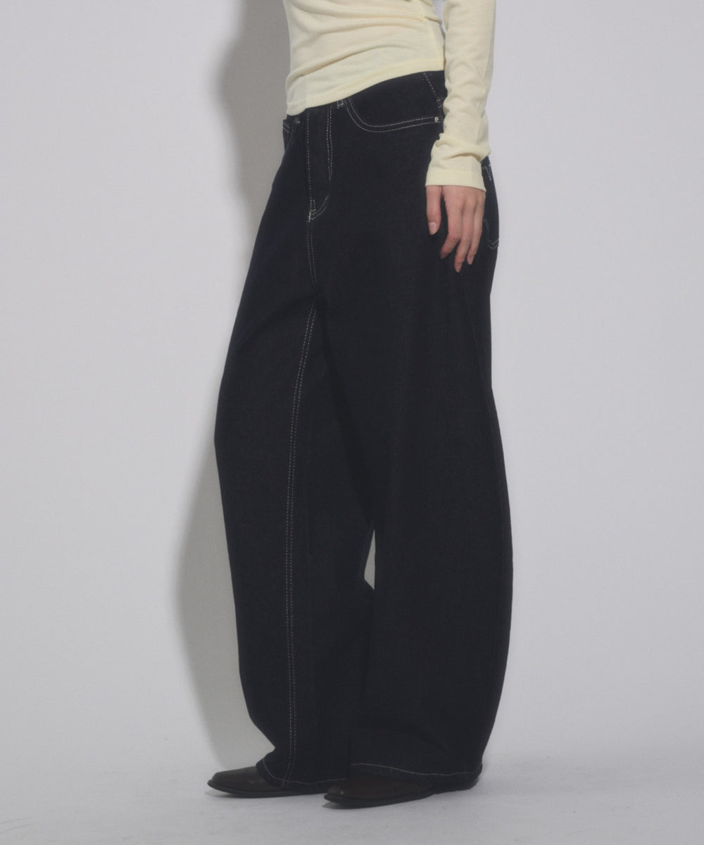 デニムインディゴ モデル：163cm S着用