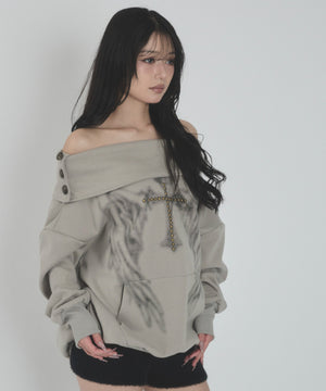 ホワイトアイボリー モデル：163cm F着用