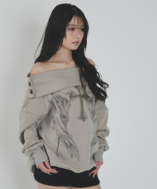 ホワイトアイボリー モデル：163cm F着用