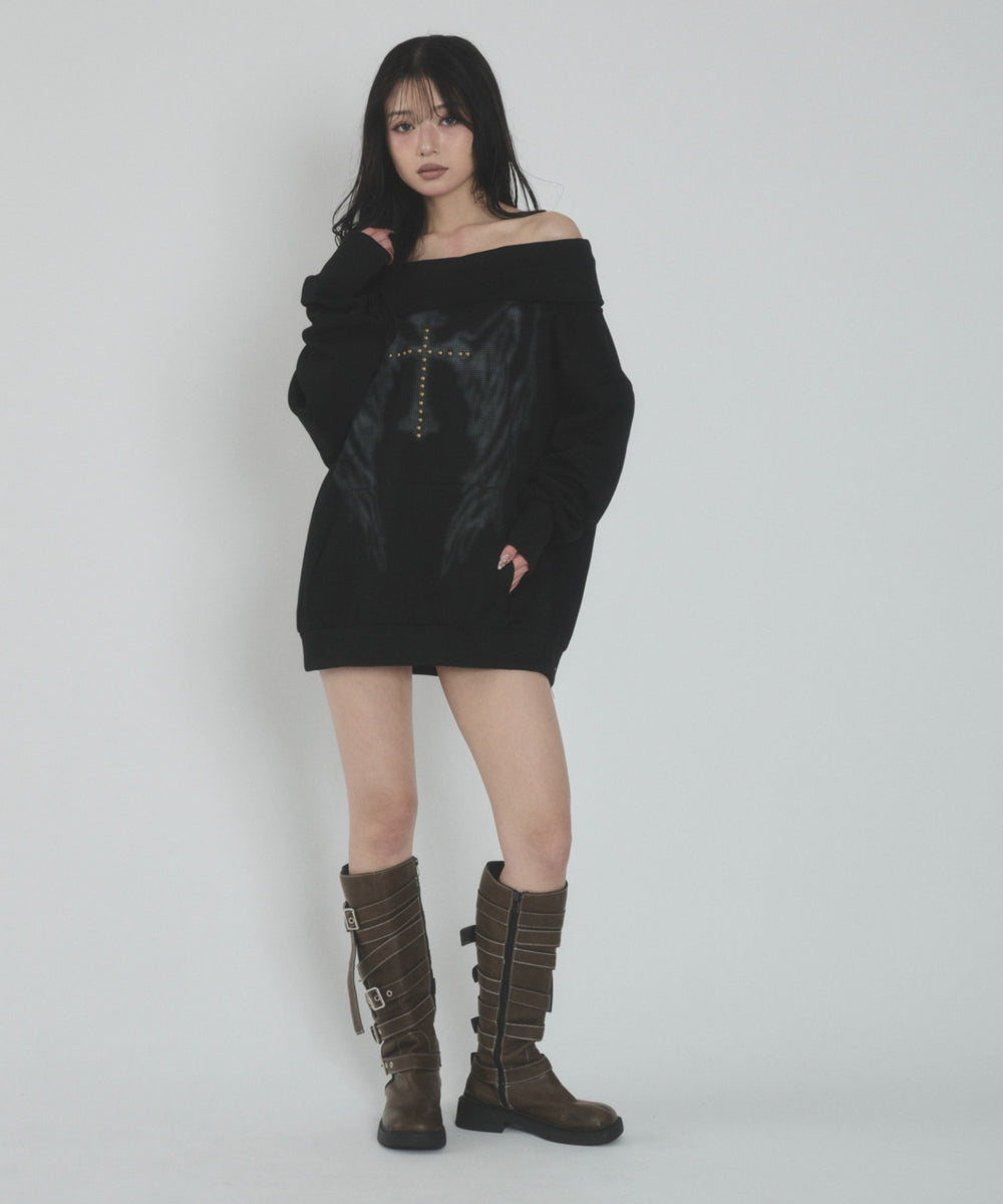 ブラック モデル：163cm F着用