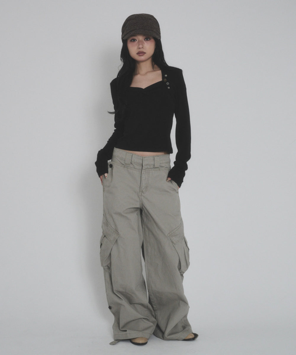 ブラック モデル：163cm F着用