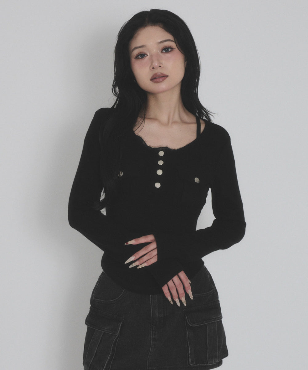 ホワイト モデル：163cm F着用