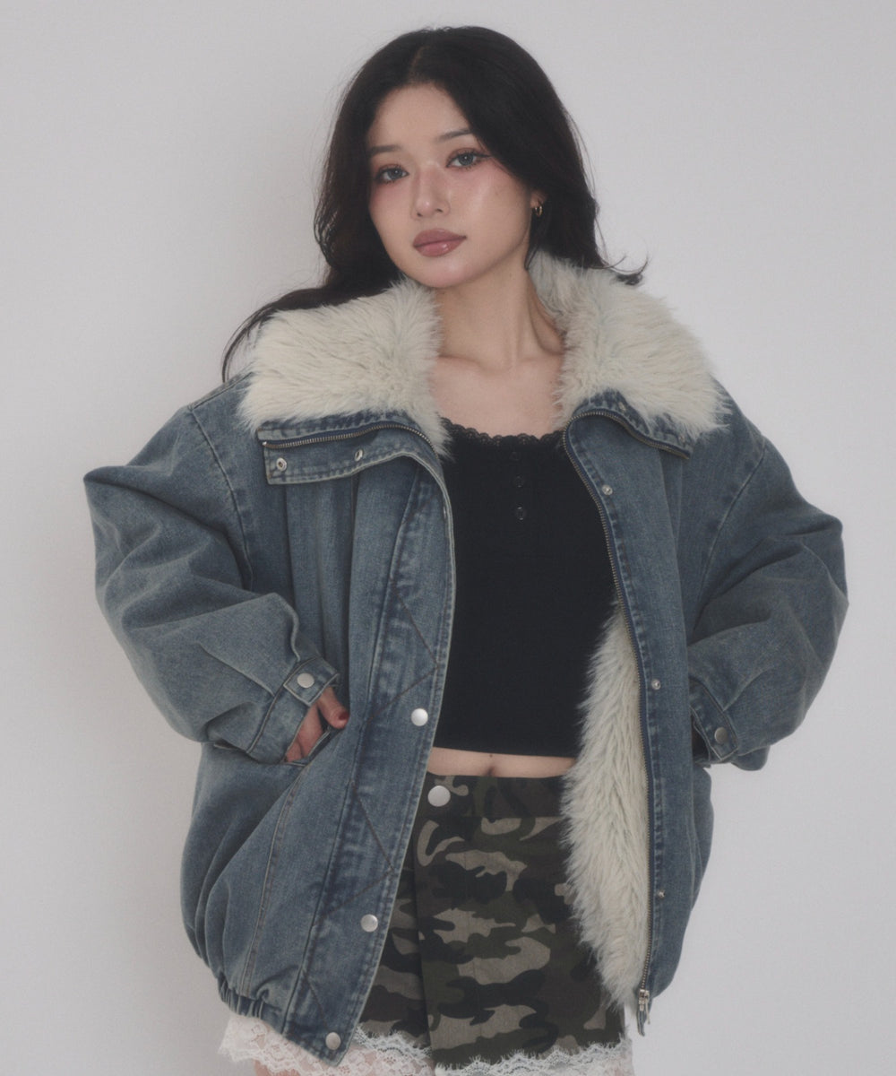 デニム淡 モデル：163cm F着用
