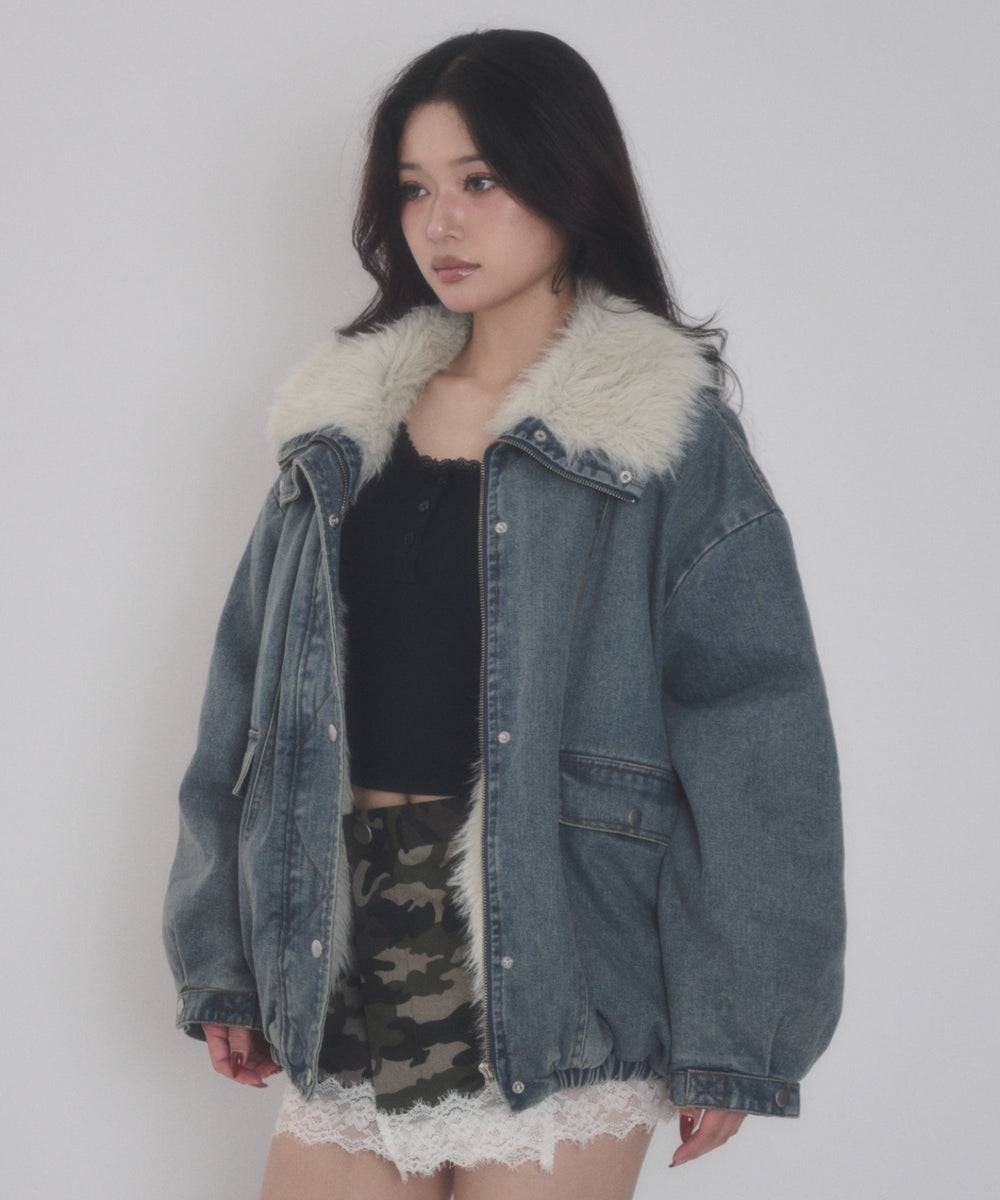 デニム淡 モデル：163cm F着用