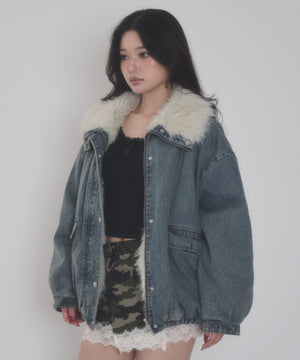 デニム淡 モデル：163cm F着用