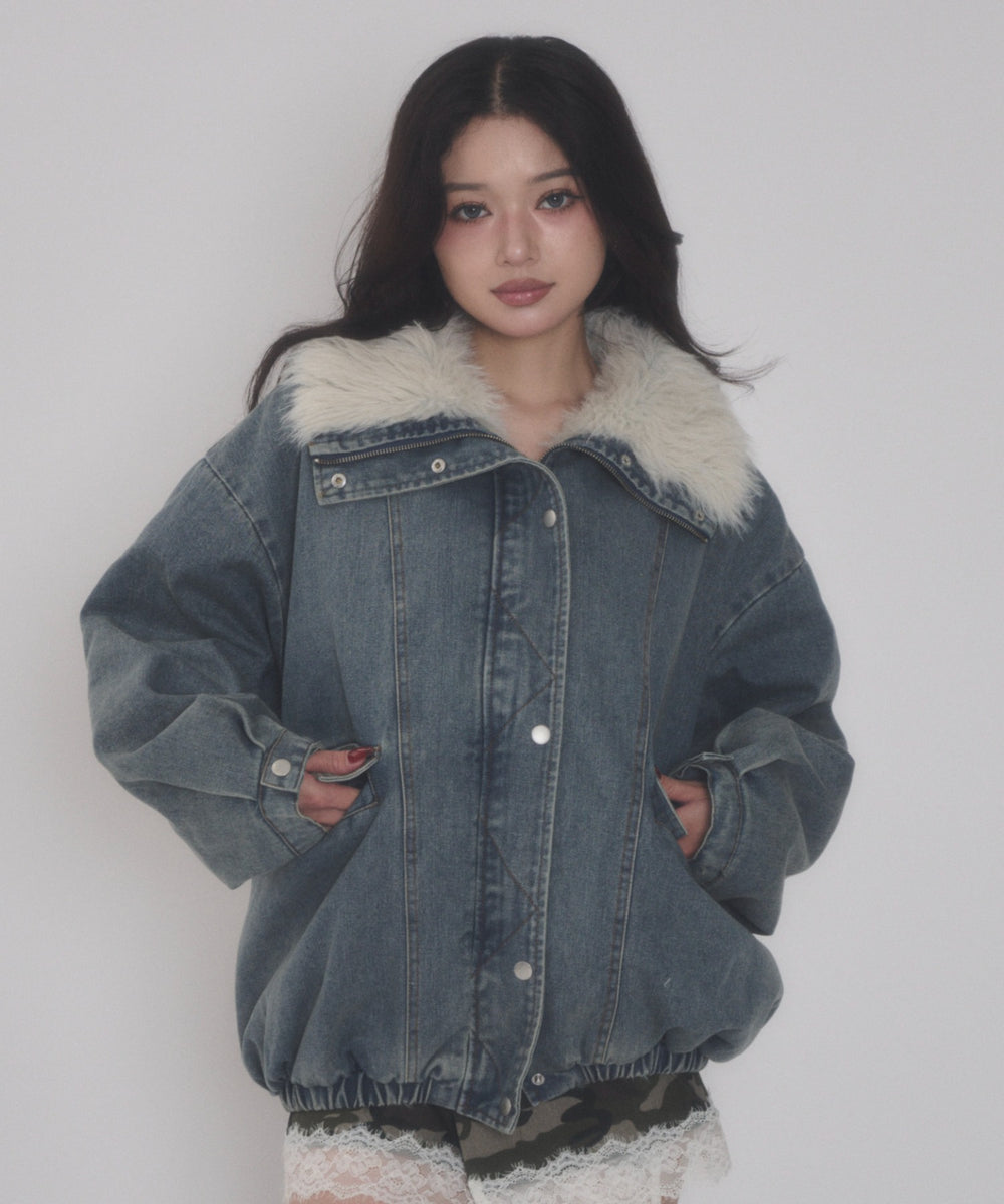 デニム淡 モデル：163cm F着用