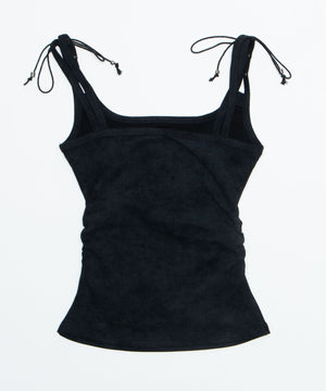 レースアップストリングキャミ