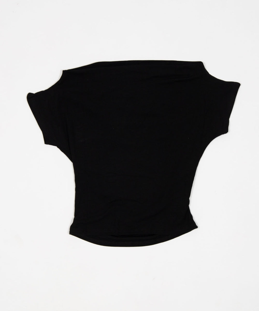 ワンショルダーY2KグラフィックT