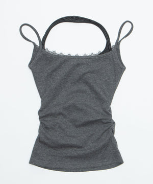 Y2Kダブルレイヤードキャミ