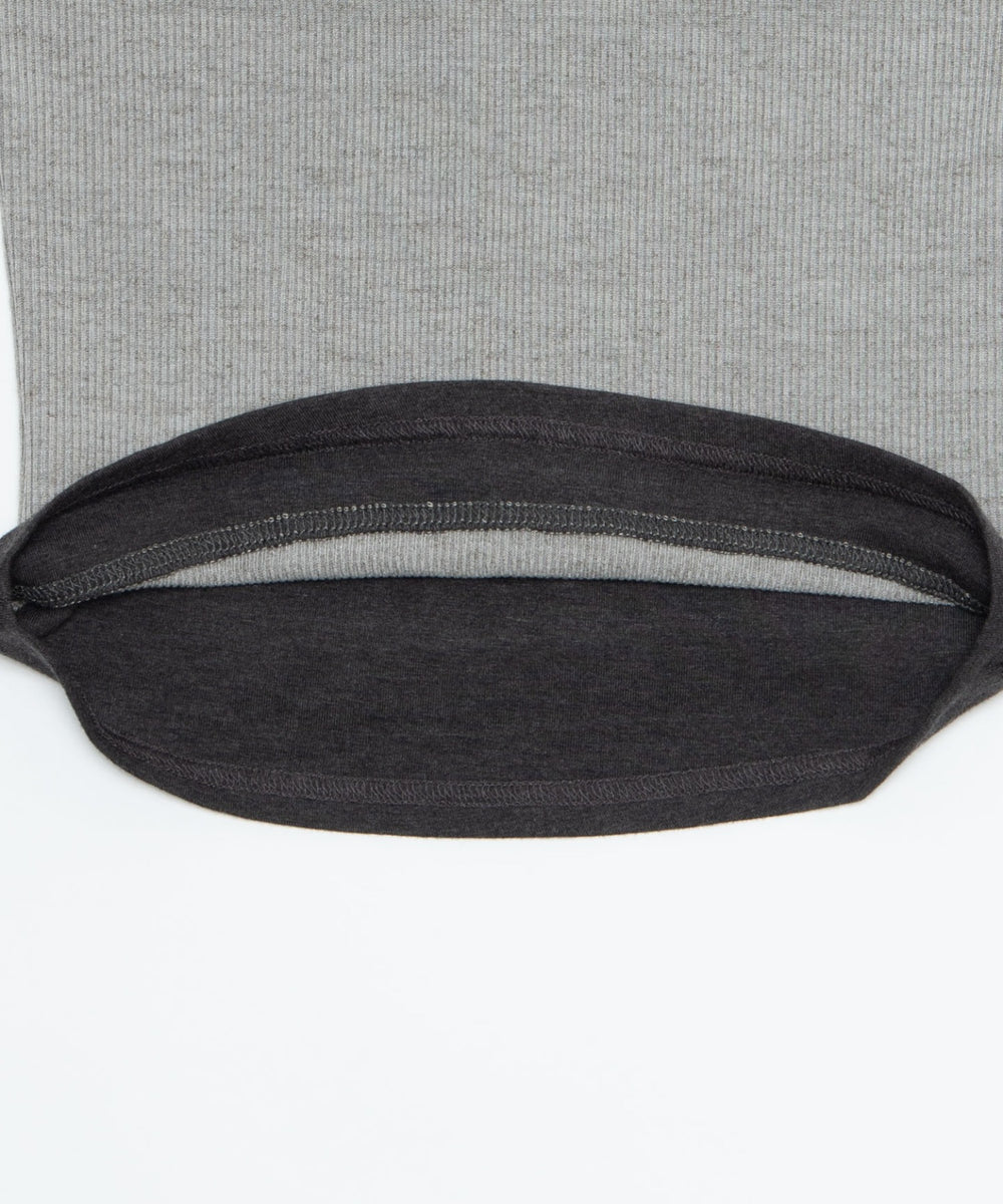 キャミレイヤードレースアップT