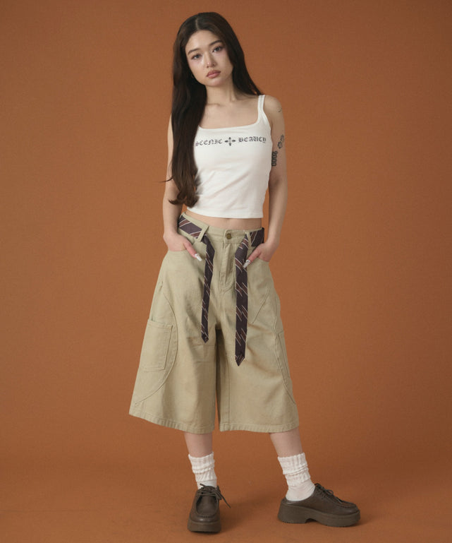 ホワイト モデル：163cm F着用