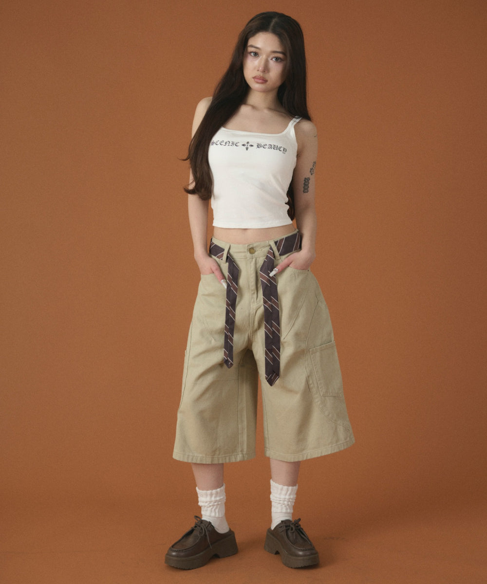 ホワイト モデル：163cm F着用