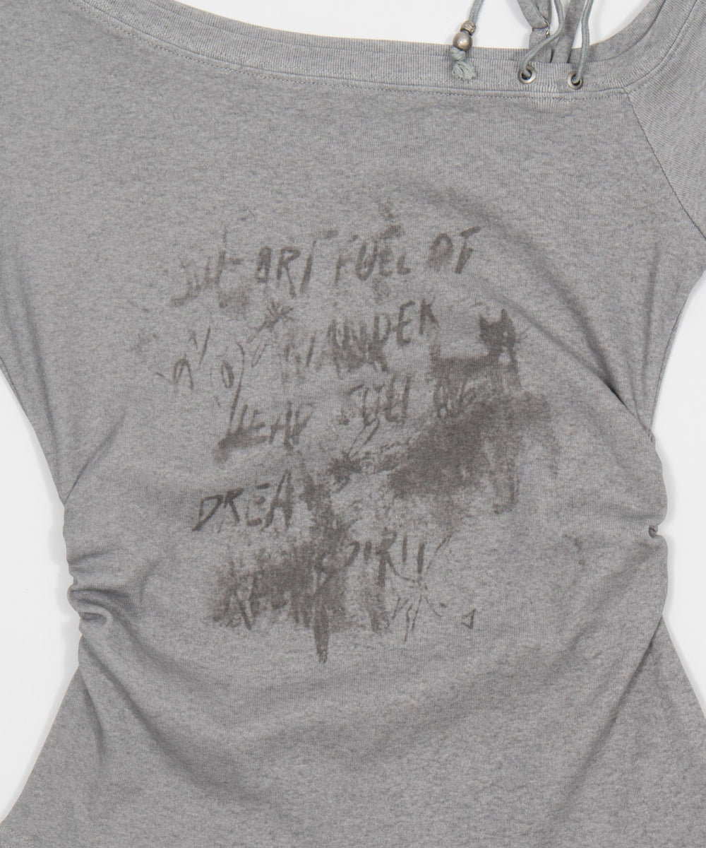 グラフィックワンショルT