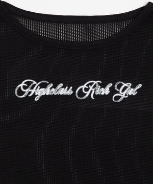 ワッフルロゴスタッズT