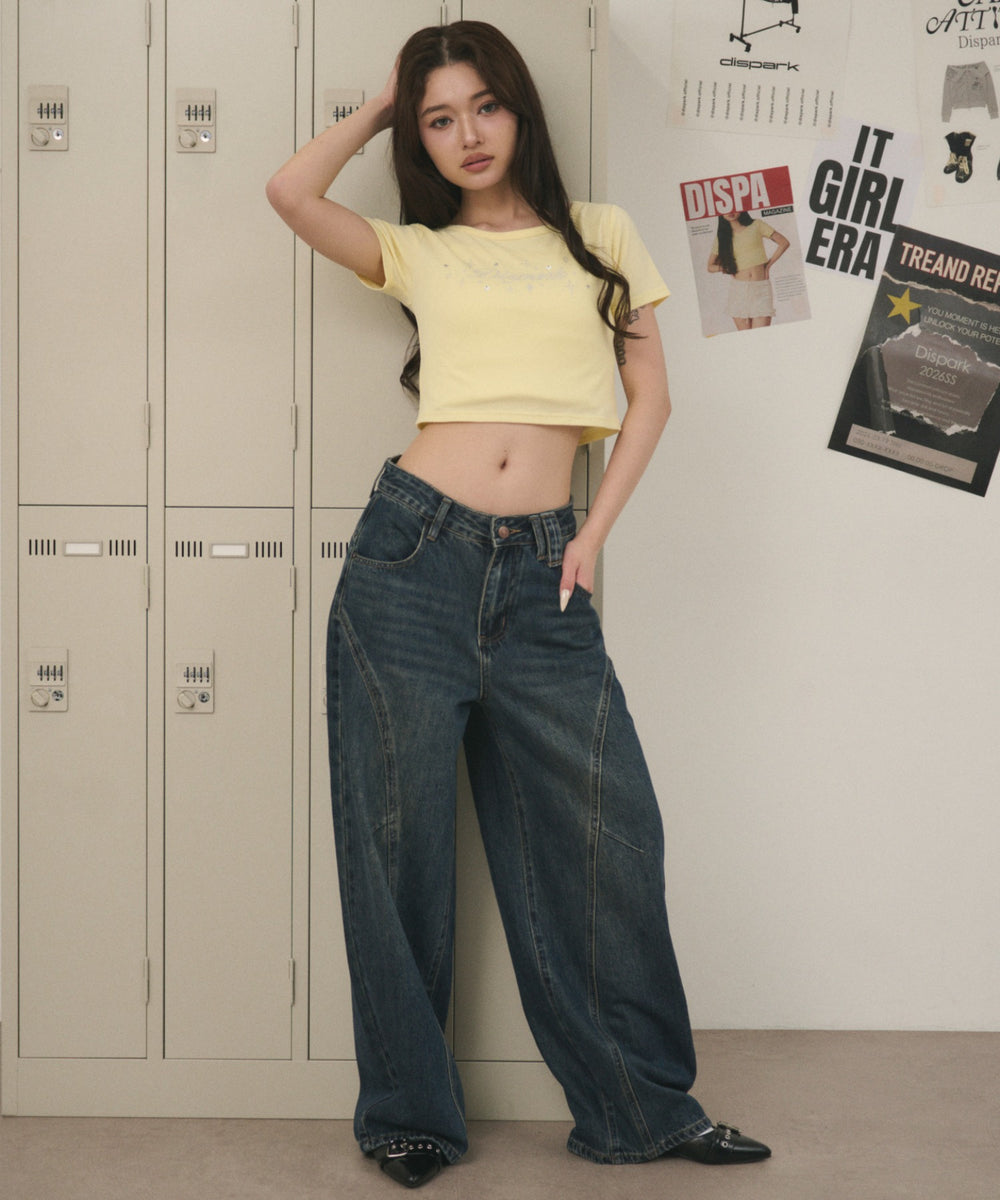 イエロー モデル：163cm F着用