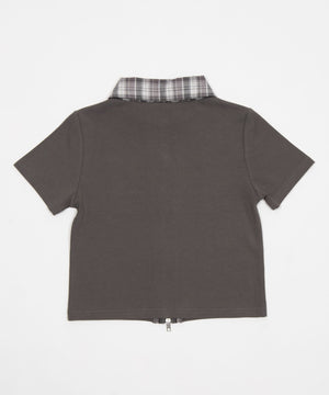 チェックドッキングZIPトップ