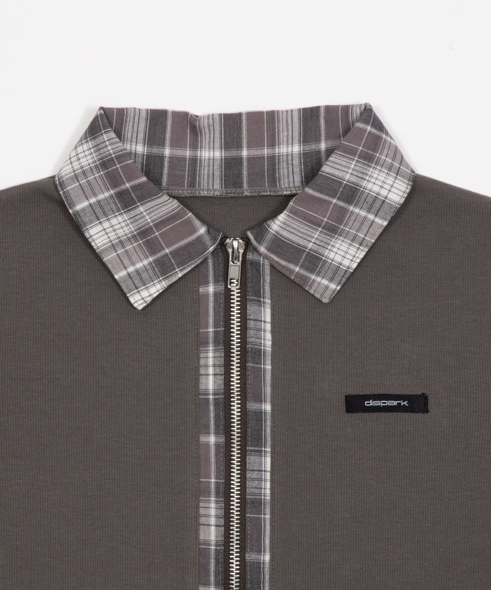 チェックドッキングZIPトップ