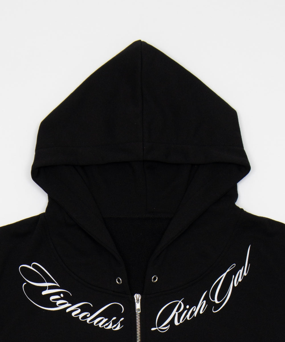 スタッズグラフィックZIP　SSパーカー