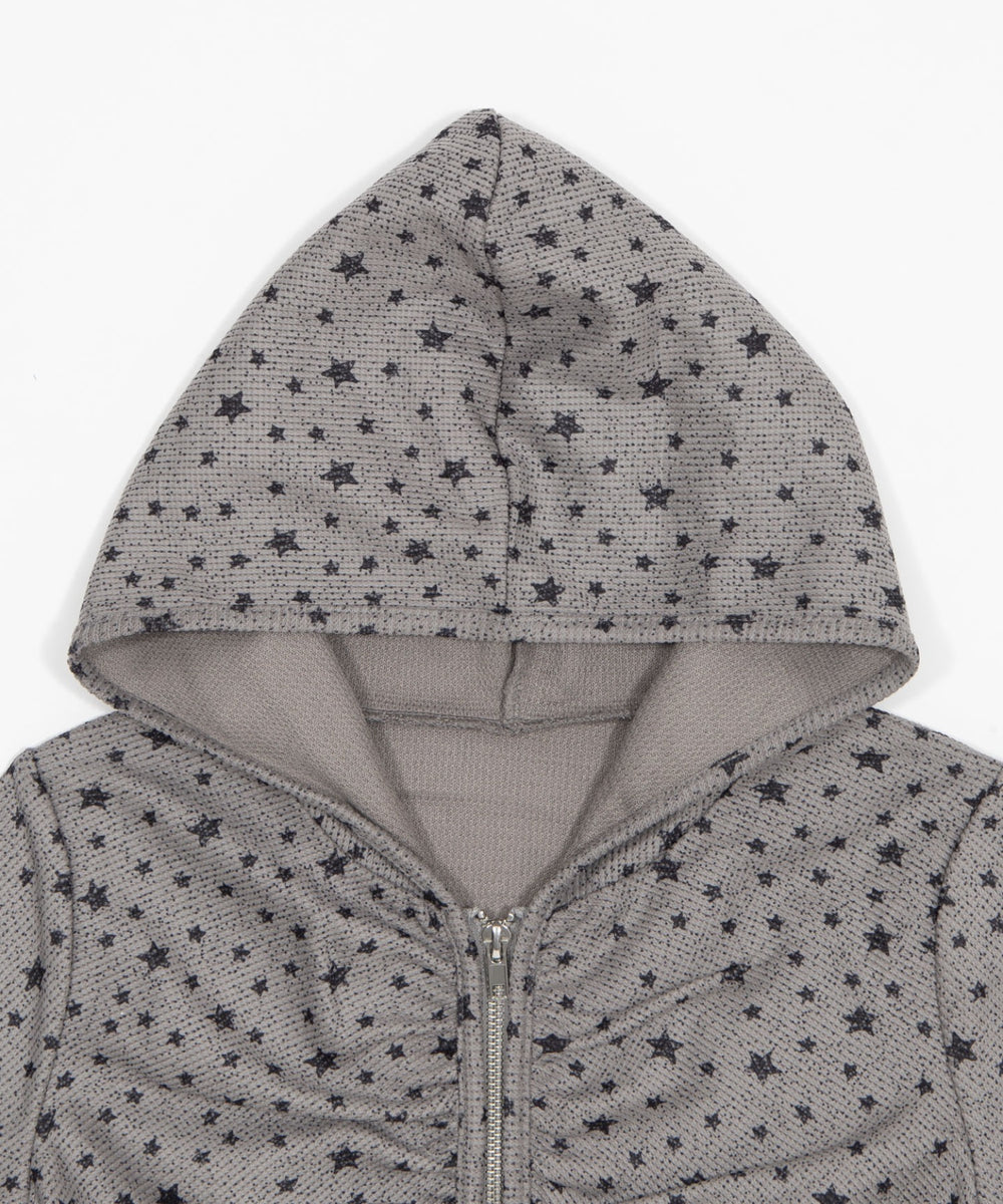 スターシャーリングジップSSパーカー