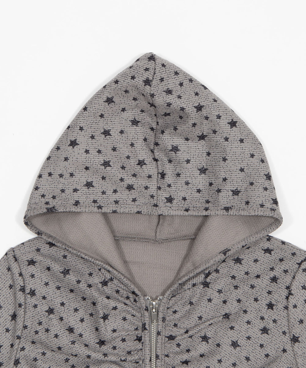 スターシャーリングジップSSパーカー