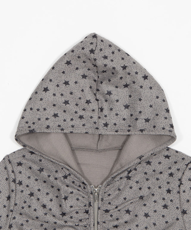 スターシャーリングジップSSパーカー