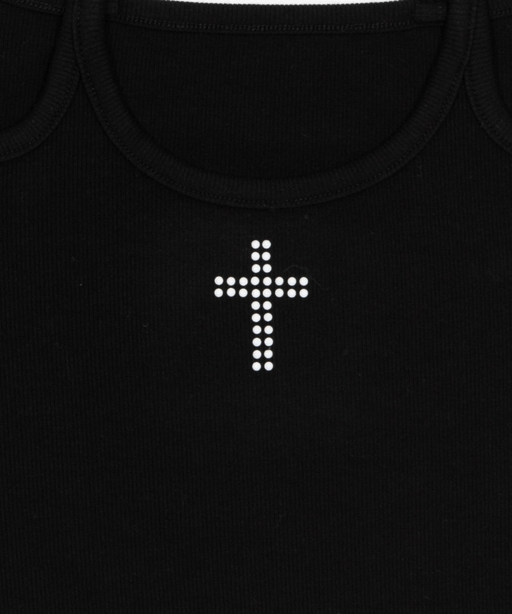 クロスデザインガーターSSトップ