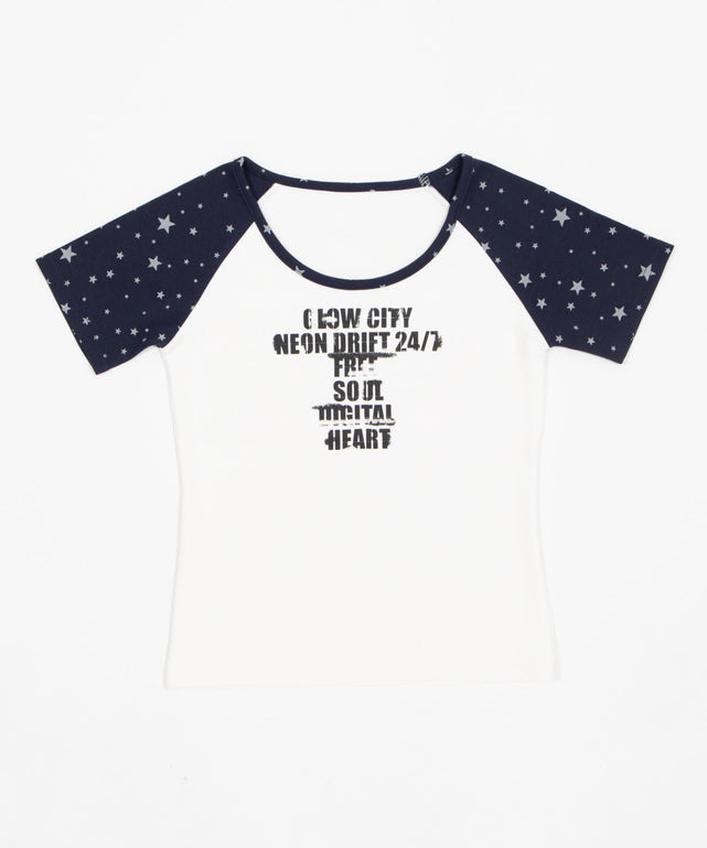 スターラグランロゴSSトップ/ネイビー