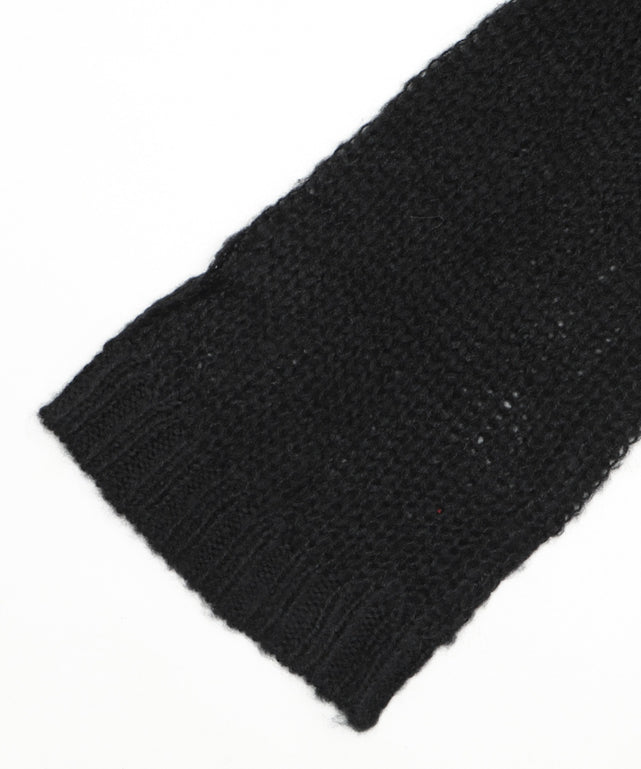 フリルメッシュショートカーデ