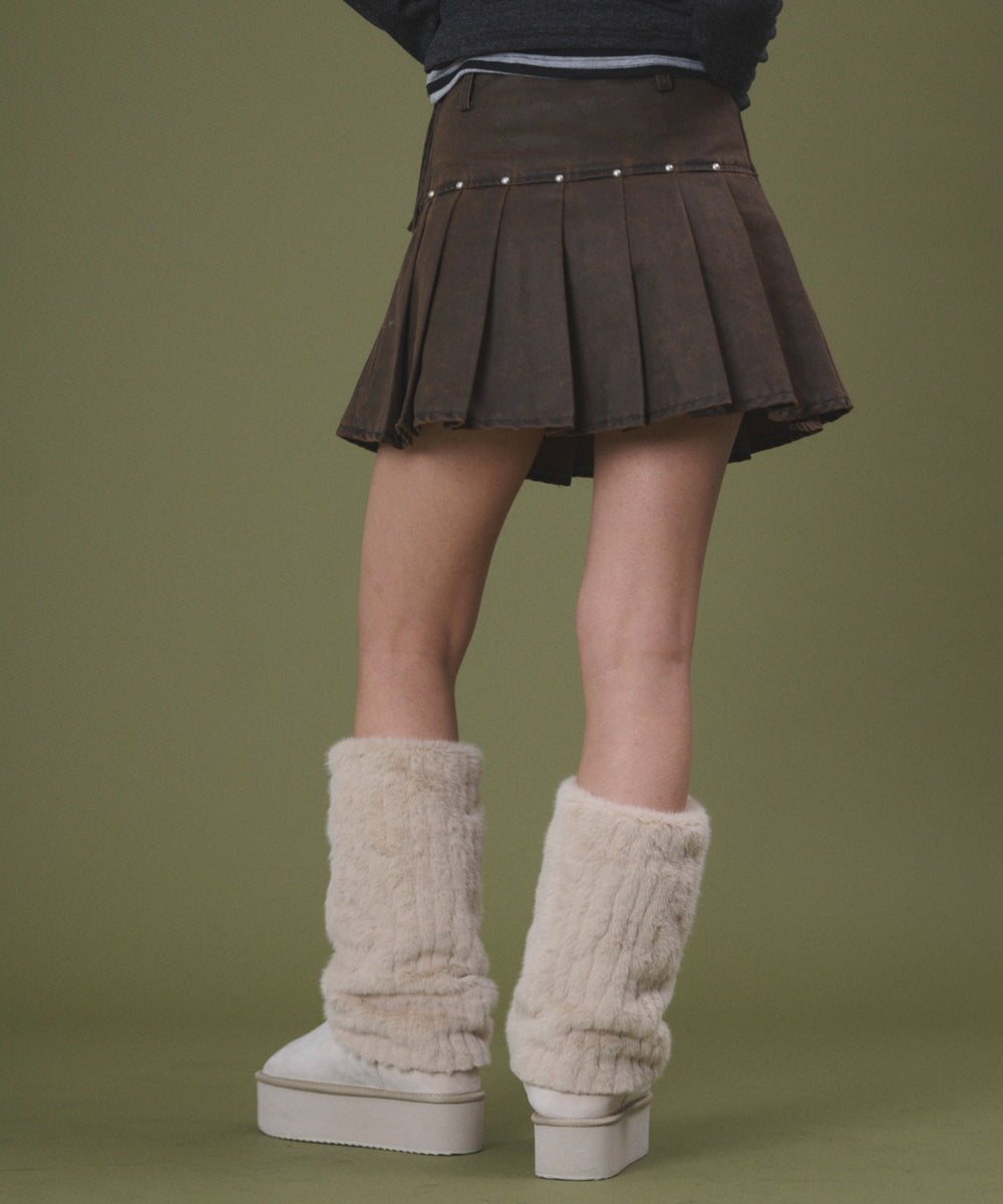 ブラウン モデル：160cm S着用