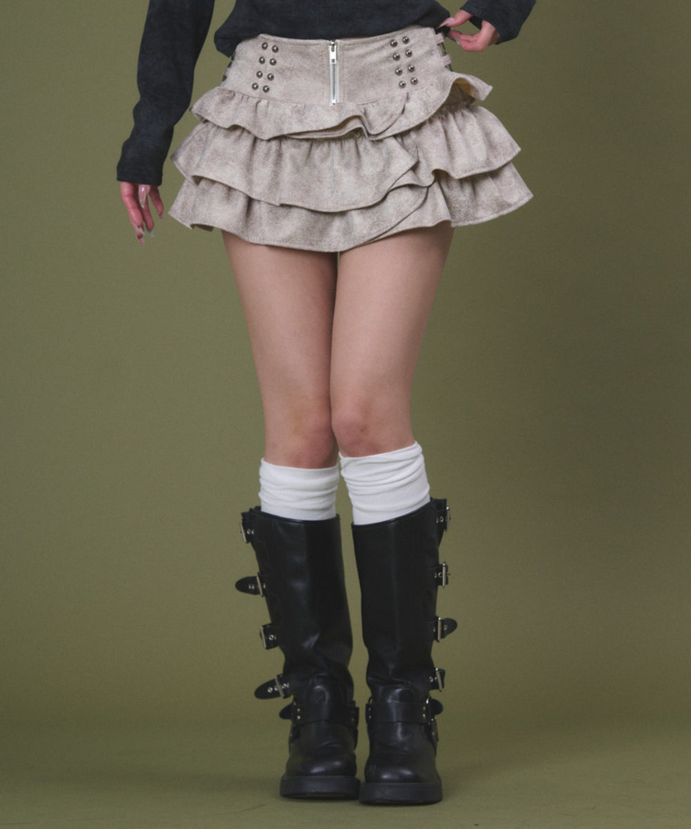 ベージュ モデル：163cm S着用