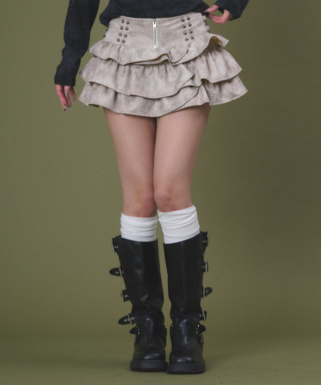 ベージュ モデル：163cm S着用