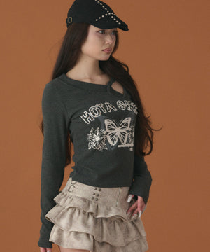 チャコール モデル：163cm F着用