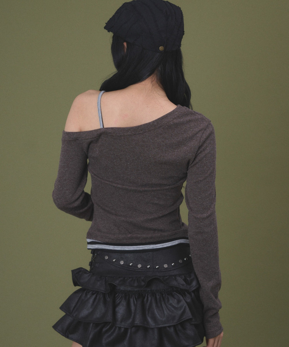 ブラウン モデル：160cm F着用