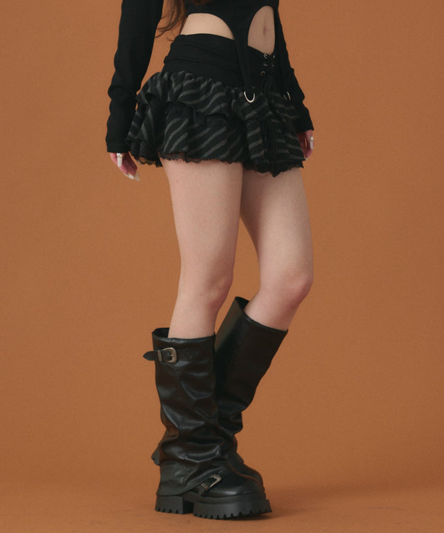 ホワイト モデル：163cm F着用