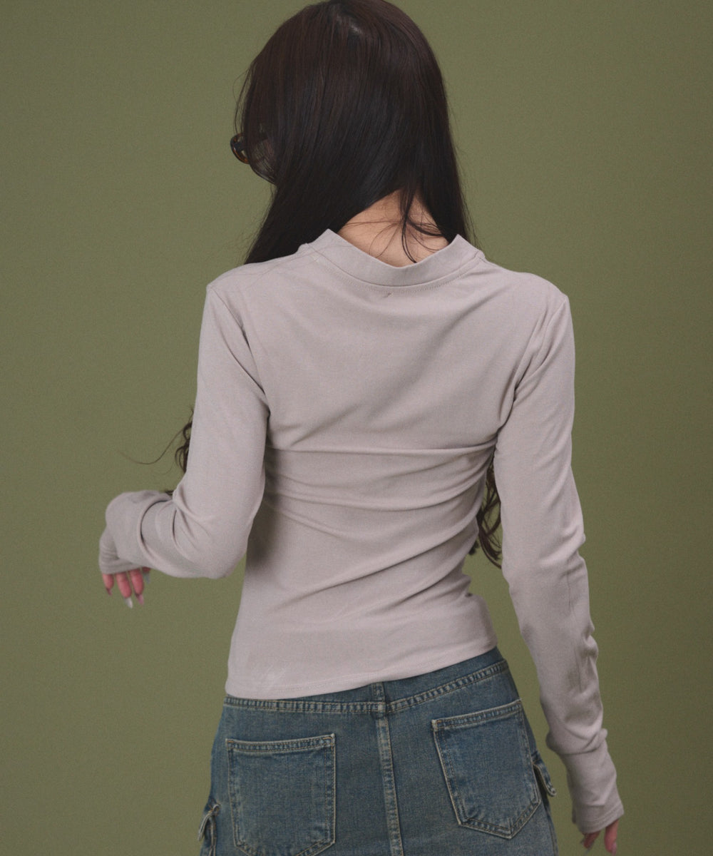 ホワイトアイボリー モデル：163cm F着用