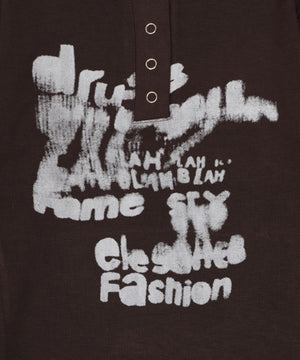 ヘンリーネックロゴトップ