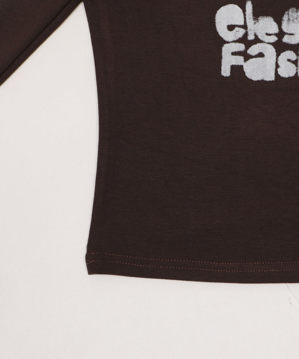 ヘンリーネックロゴトップ