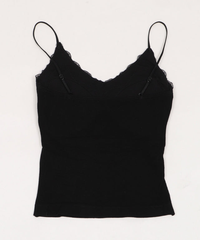 Vネックレースキャミソール