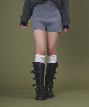 杢グレー モデル：163cm F着用