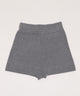リブニットショートパンツ